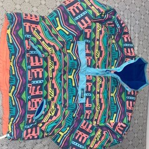 Chubbies reversible half zip